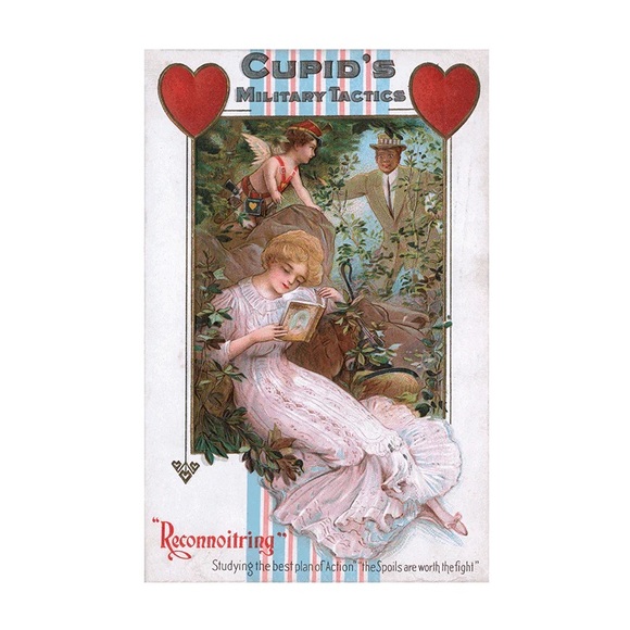 Flying Elephant brand. Victorian Valentine book. 30 unique vintage postcards. - Picture 13 of 16
